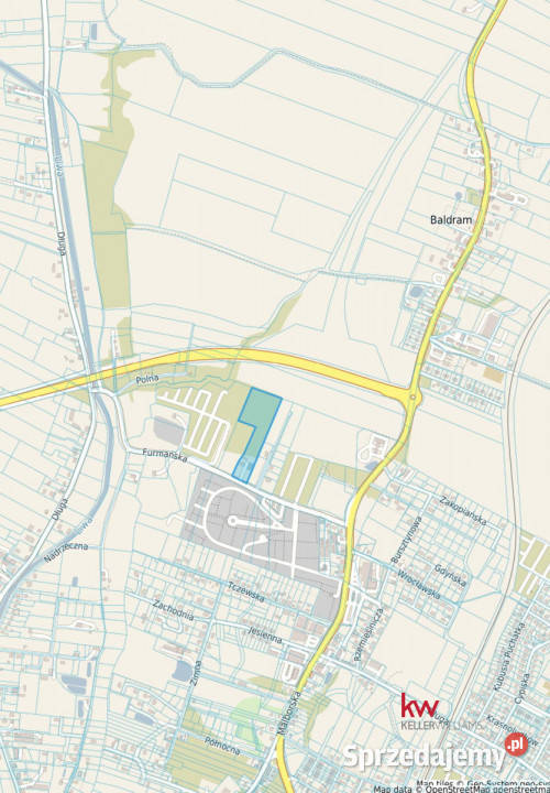 sprzedaży działki 20621m2 Kwidzyn