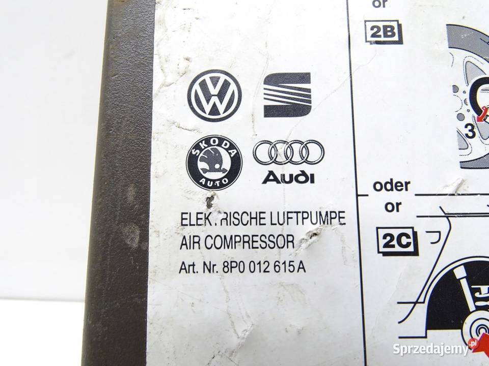 KOMPRESOR POMPKA DO KÓŁ KOŁA AUDI A4 B8 A5 8T małopolskie
