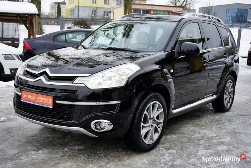 Citroen CCrosser 22HDI 4x4 Xenon 7 osób skóra wspomaganie kierownicy mazowieckie Płock sprzedam