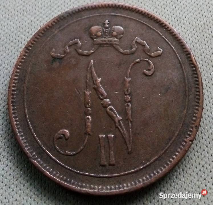 FINLANDIA10 PENNIA 1916 r OKUPACJA ROSYJSKA Legionowo