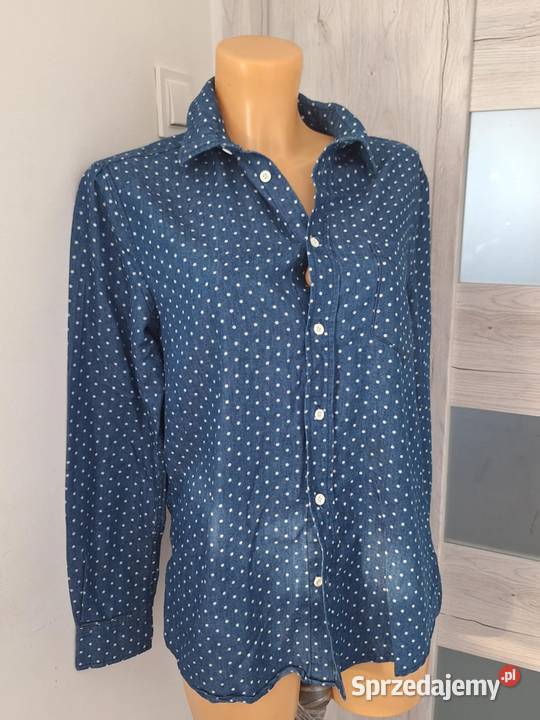 L Bluzka koszulowa kropki Braniewo