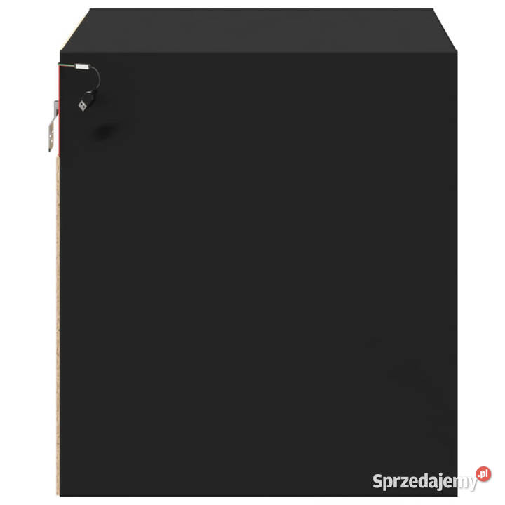 Wiszące szafki nocne z LED 2 czarne WM852092 Warszawa sprzedam