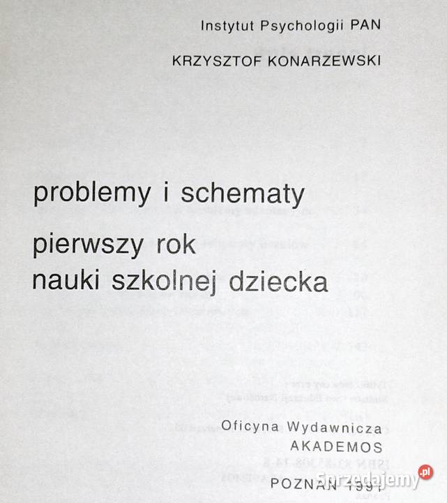 Problemy i schematy Pierwszy nauki szkolnej Chełm sprzedam