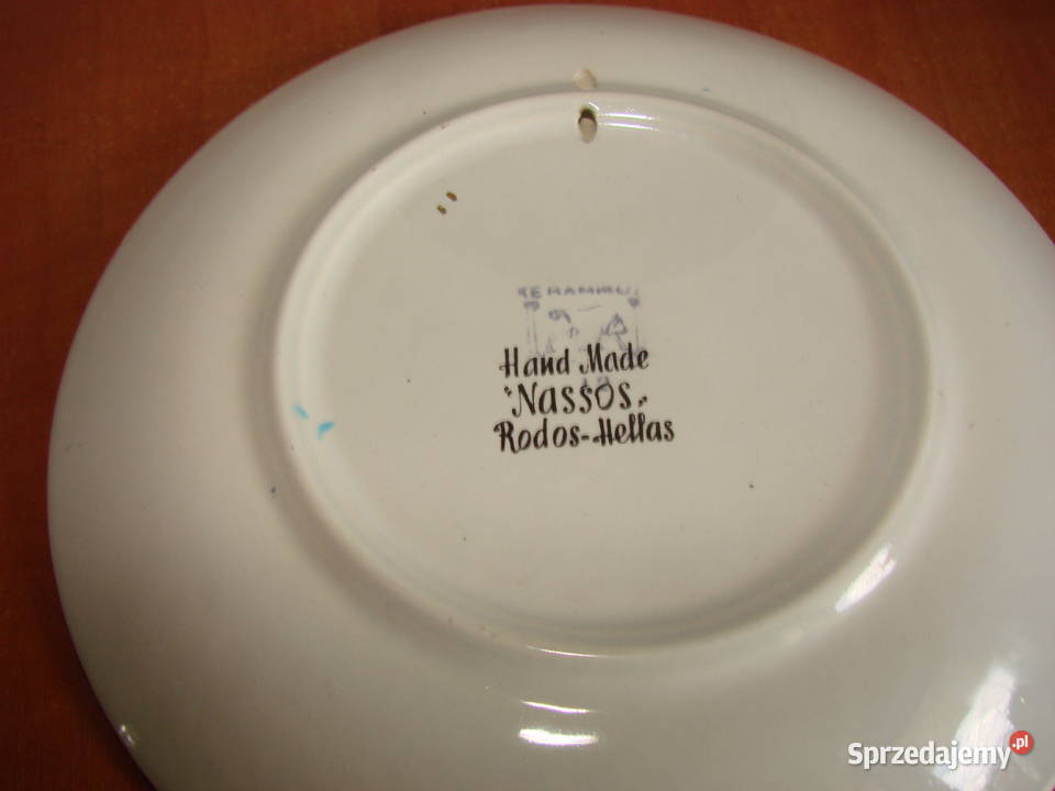 Nassos RodosHellas talerzyk kolekcjonerski Pruszcz Gdański