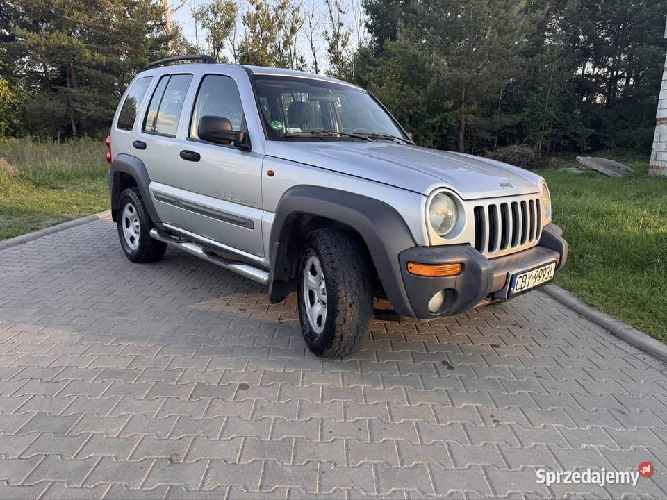 Jeep Cherokee 24 LPG uszkodzony Cherokee Bydgoszcz