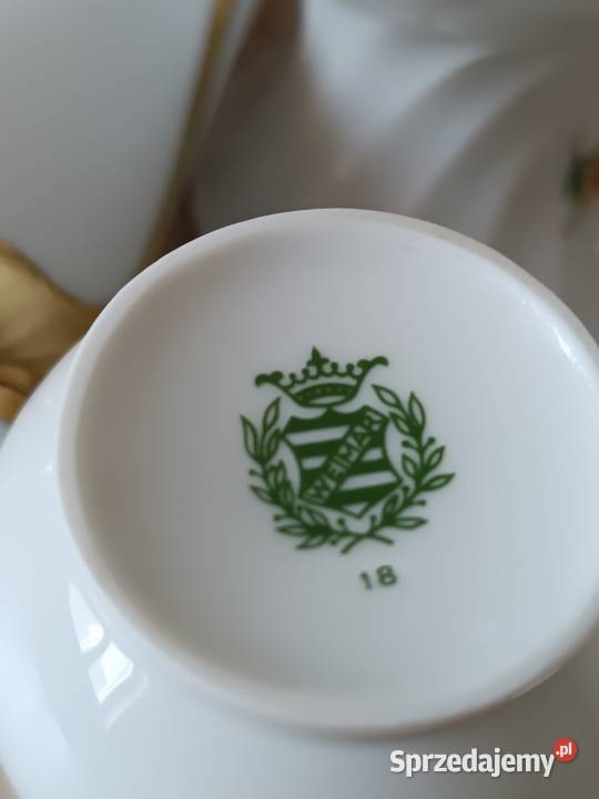 Porcelanowe sygnowane ważony Porcelana i szkło Gorlice