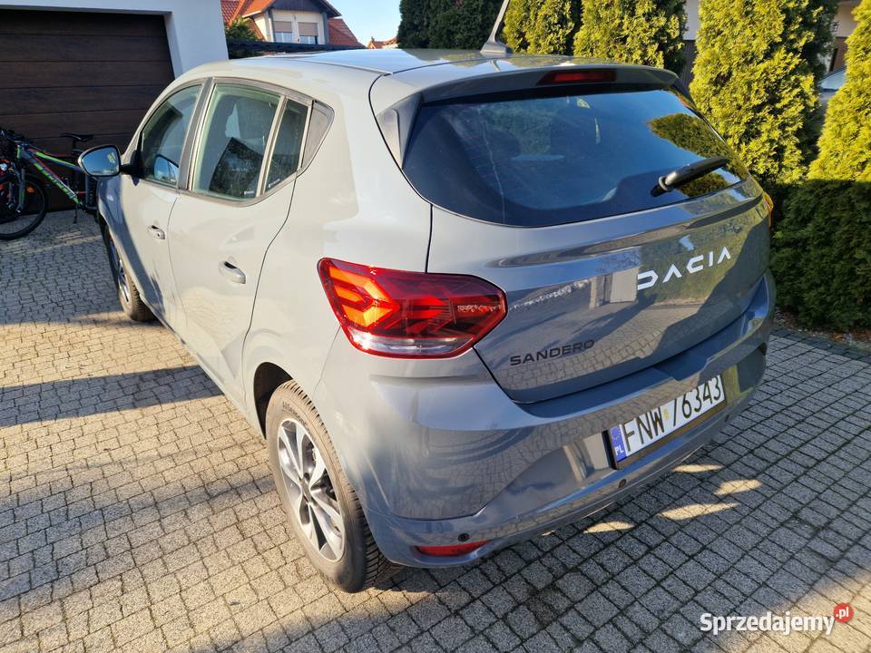 Dacia Sandero 10 LPG 2023 Radar Czujniki Ekran Nowa Sól