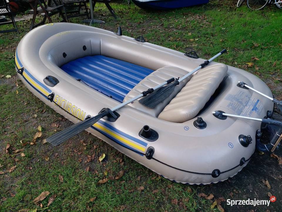 Wielki nowyPONTON 4 osobowy EXCURSION 4 INTEX Barlinek