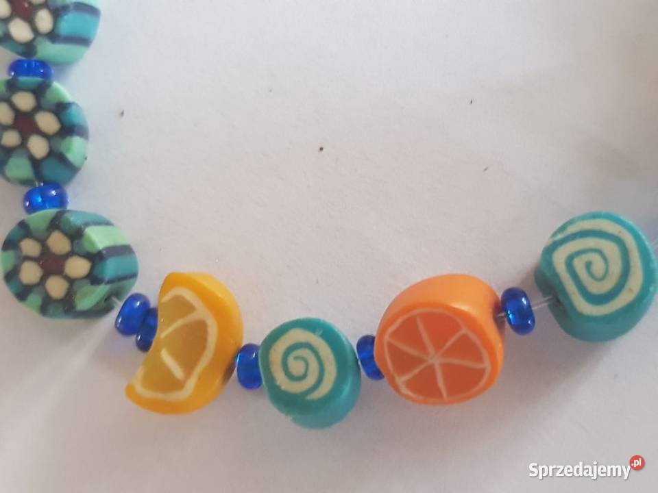 bransoletka owoce koraliki vege dziewczynki świętokrzyskie Kielce
