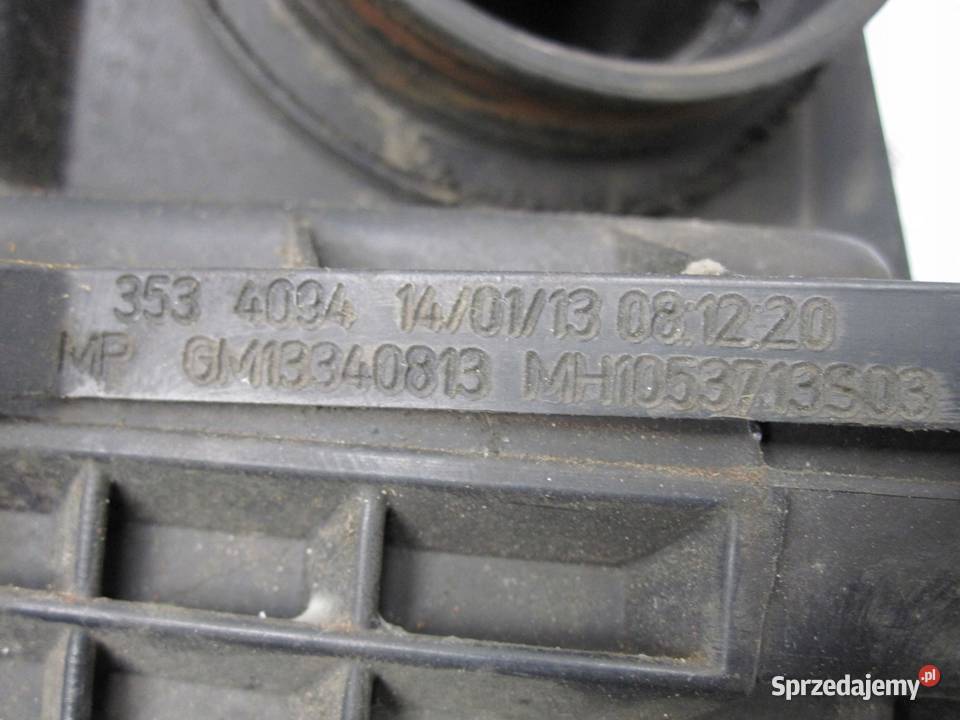 OPEL MERIVA B 13r obudowa filtra powietrza