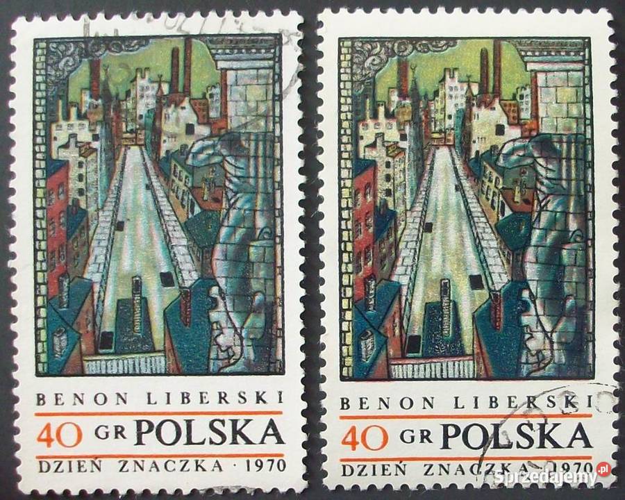 ZNACZKI POLSKIE 1970 kwartał IV Leźnica Wielka-Osiedle