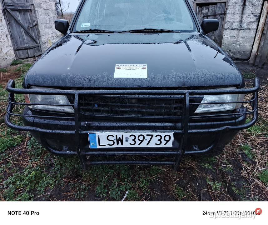 Maska opel Frontera A long lubelskie Chełm