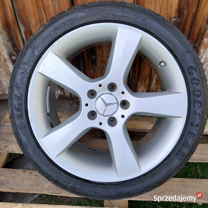 Felgi aluminiowe R17 Mefcedesa oryginalne Samochodowe lubelskie Ciosmy