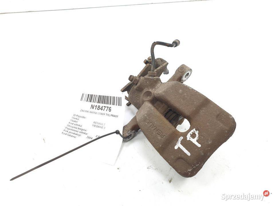 ZACISK HAMULCOWY TYŁ PRAWY RENAULT MEGANE II sprzedam