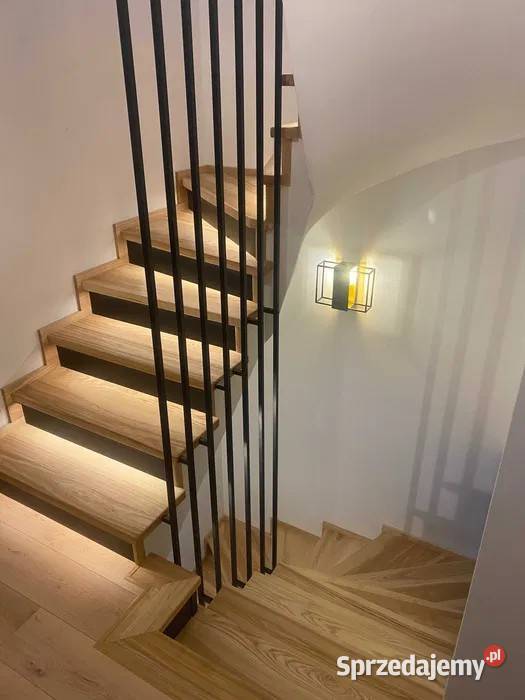 SCHODY drewniane stalowe dębowe jesionowe Warszawa