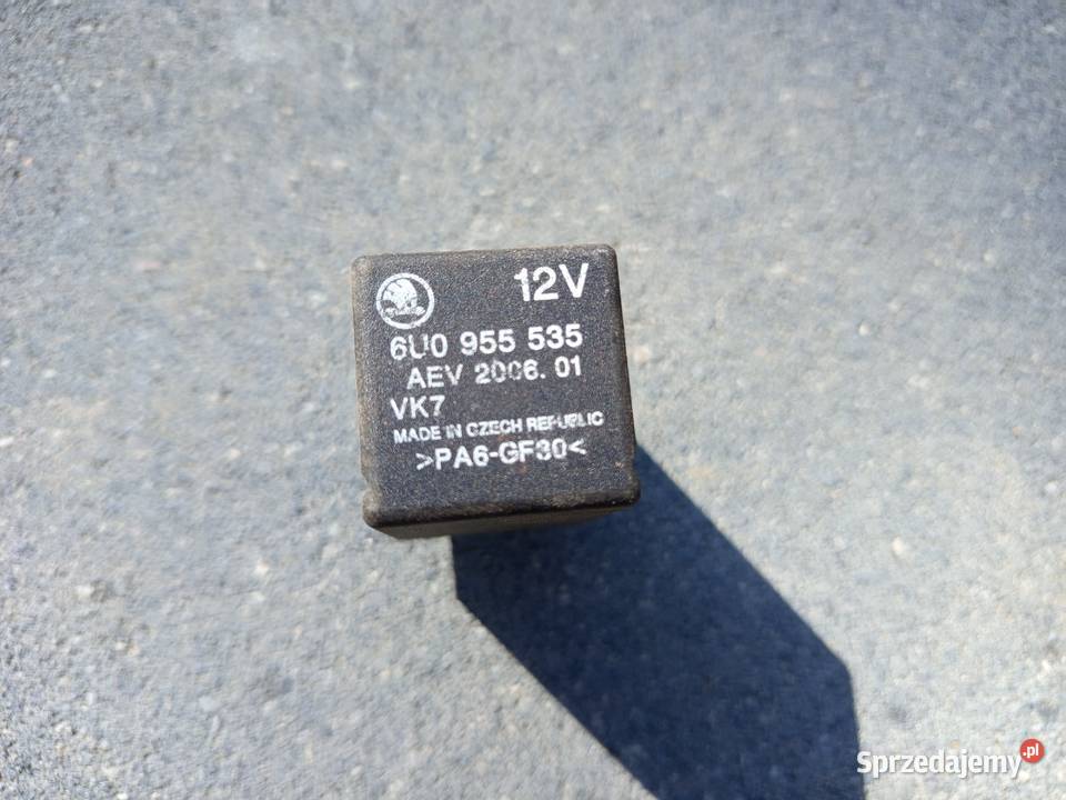Skoda Octavia przekaźnik 6U0955535 Strzelce Krajeńskie sprzedam