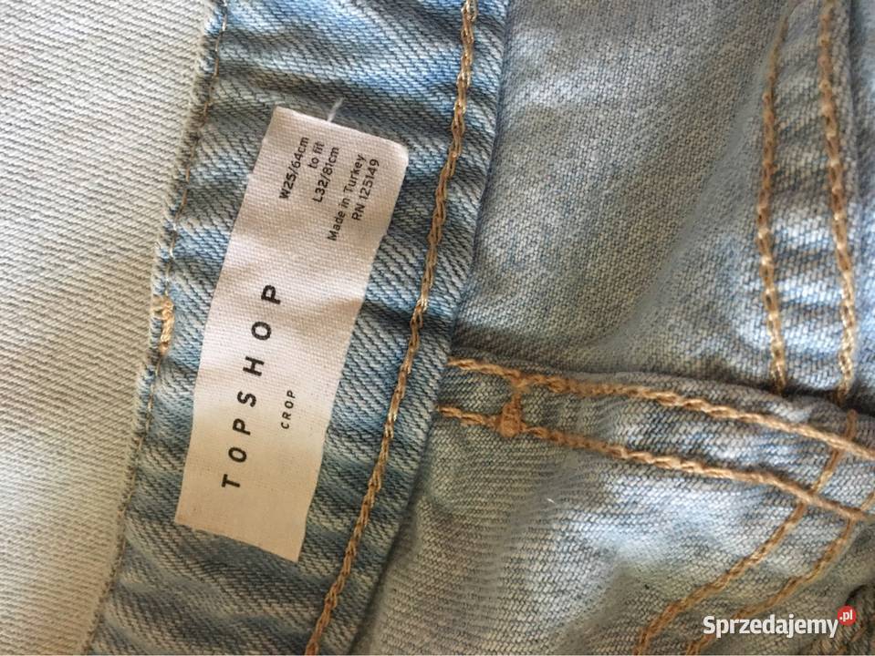 Spodnie damskie jeansowe kuloty 78 TopShop 2532 Skawina