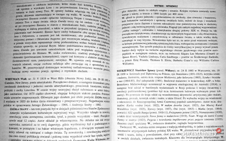 Leksykon lektur szkolnych Tomasz Miłkowski Chełm