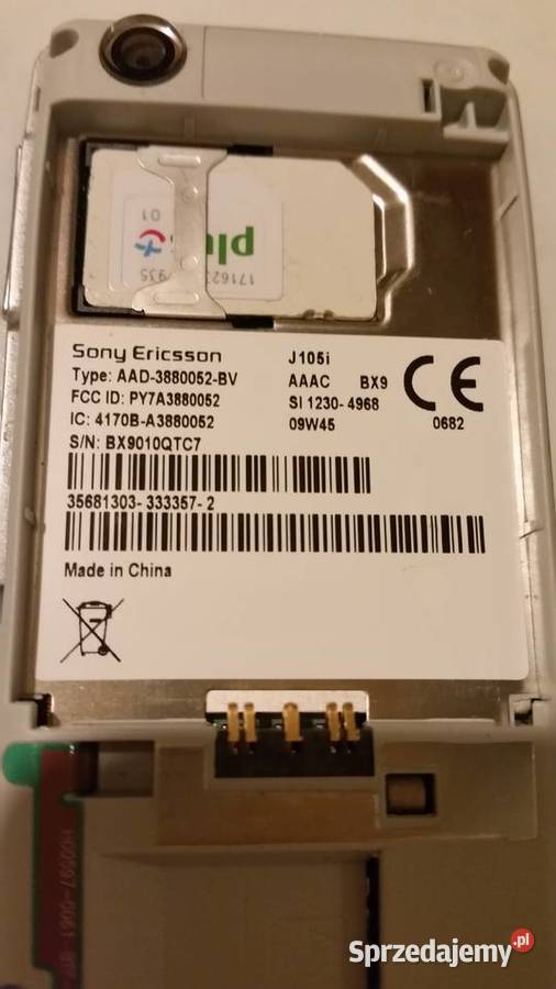 Telefon SONY ERICSSON J105i Puławy