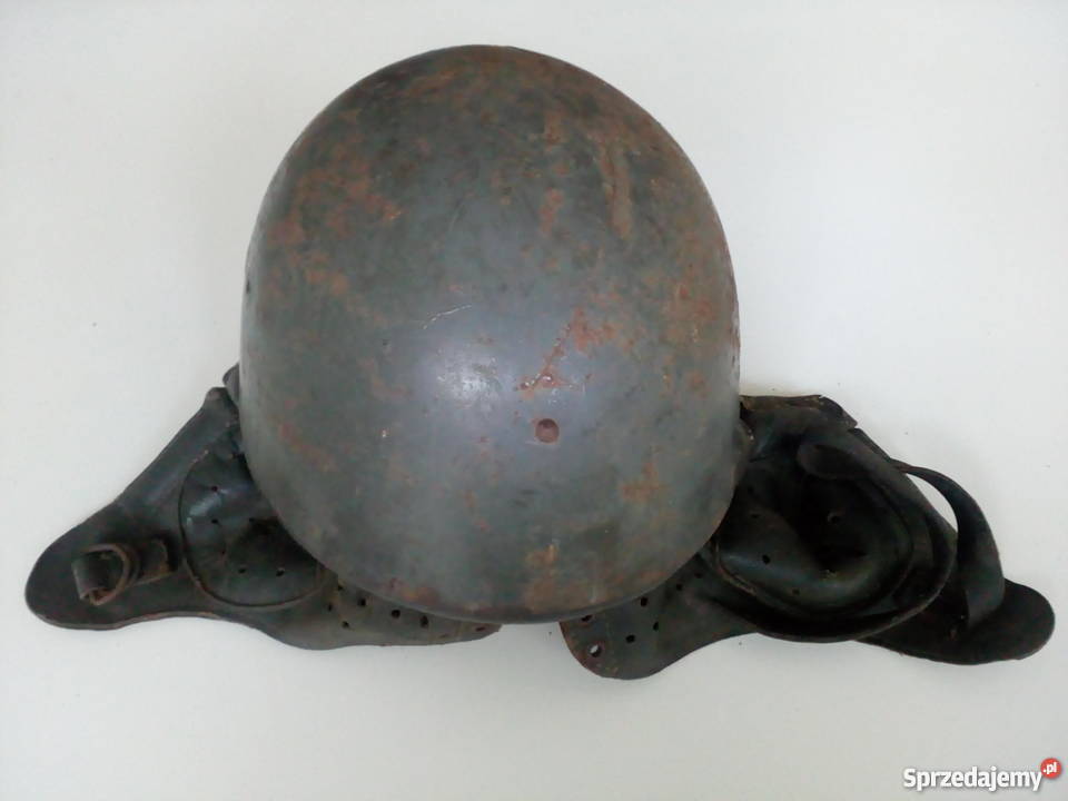 Stary Polski hełm spadochronowy Militaria Militaria Rzeszów