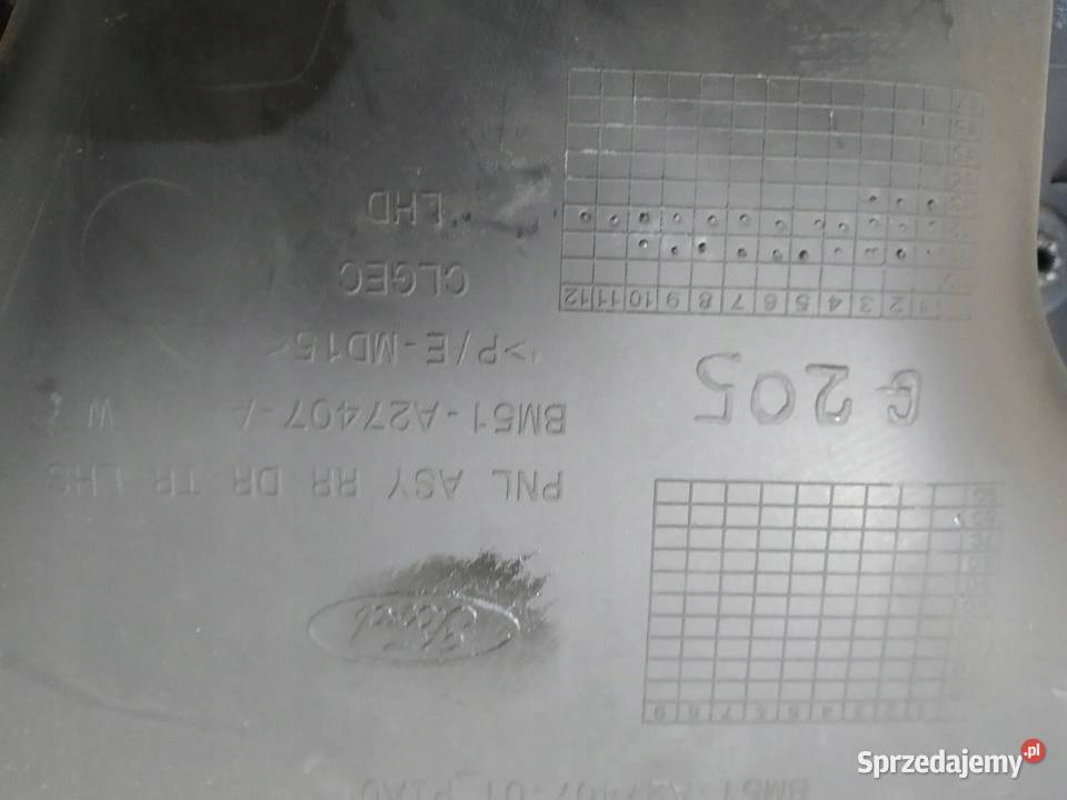 TAPICERKA BOCZEK PRZÓD TYŁ KPL KOMBI Ford Focus świętokrzyskie