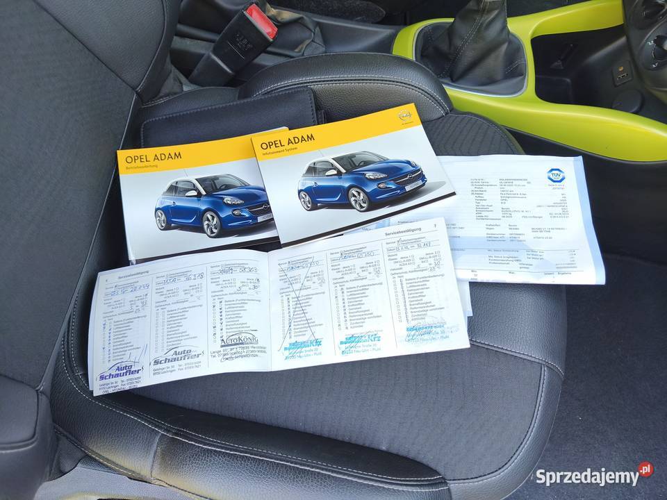 Opel Adam 12 Benzyna 69 Klima Tempomat Alu z CD Kłobuck