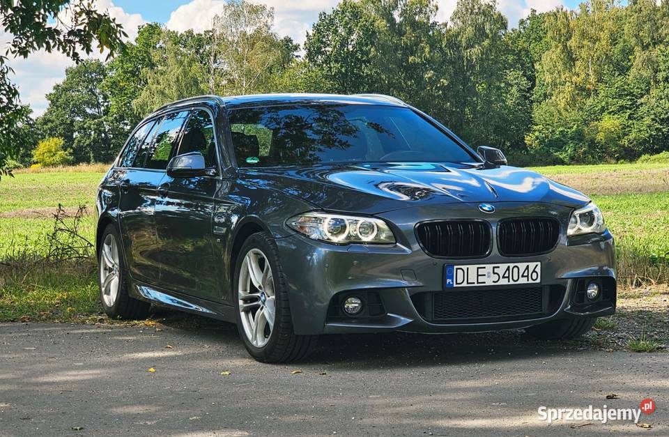 Bmw 520, f11,  2015r.  Niski przebieg 153000km, oryginalny mPakiet