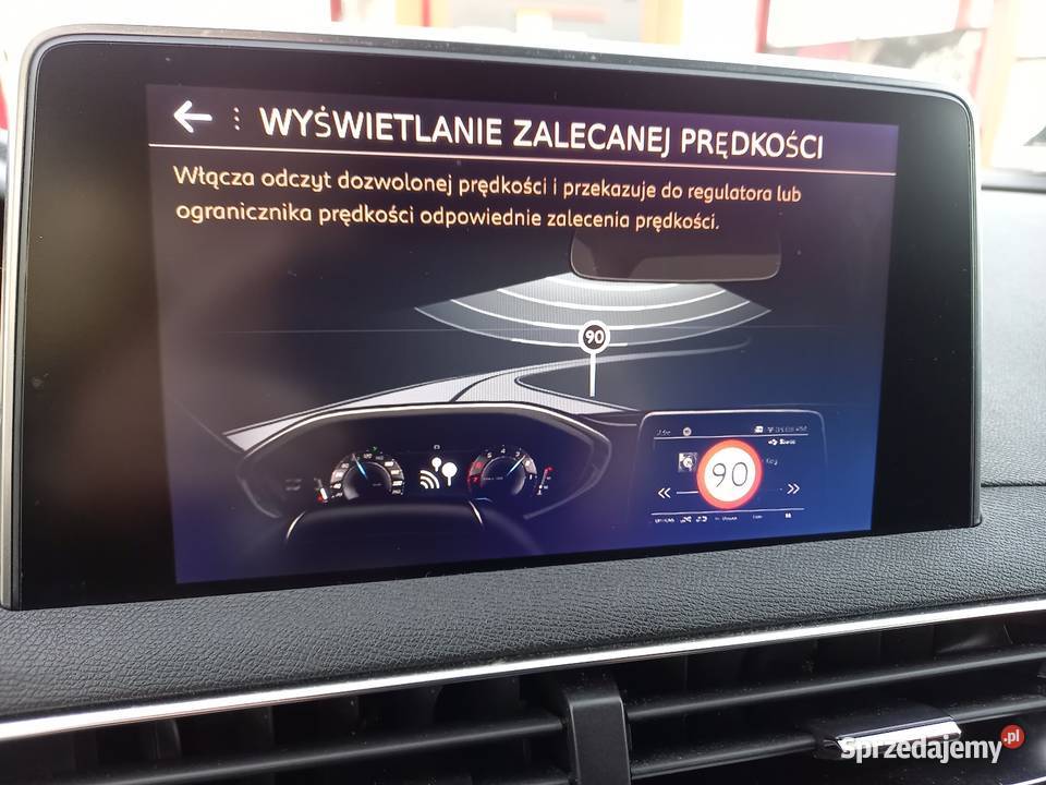 Peugeot 3008 GT line 2019 benzyna 65 000 welurowa tapicerka Jarocin