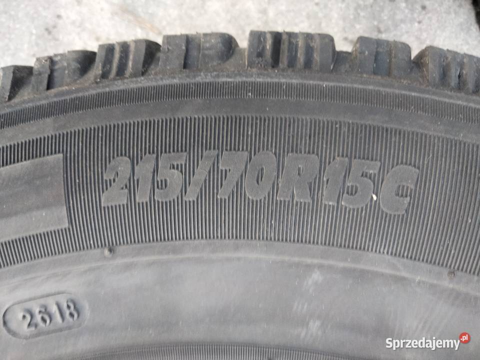 2 x Opony Zimowe 2157015C Michelin Agilis Alpin Dęblin