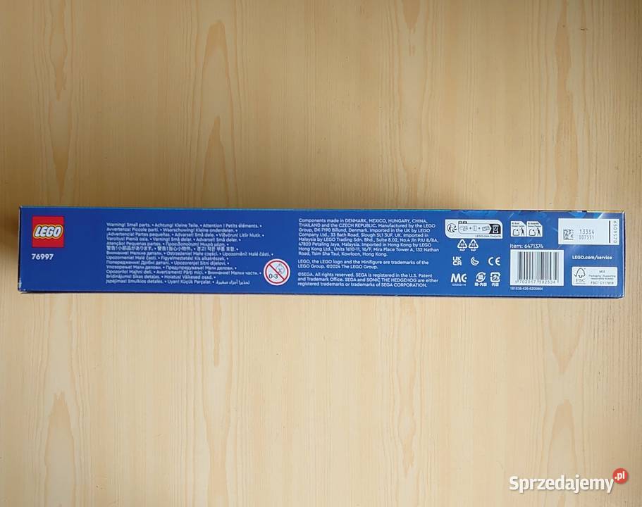LEGO Sonic 76997 Tails i przygoda na łodzi Warszawa sprzedam