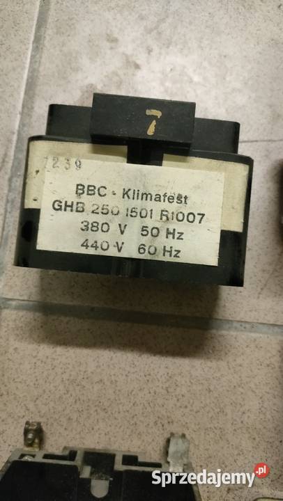 Cewka do stycznika BBC klimafest GMB 250 380V