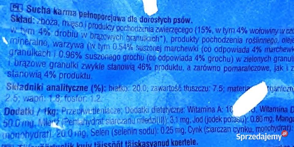 Sucha karma CHAPPI 9 30 składników psa Rewal