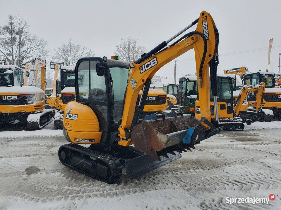 JCB 8026 2023R KOPARKA GĄSIENICOWA 8025 25Z1 Krotoszyn