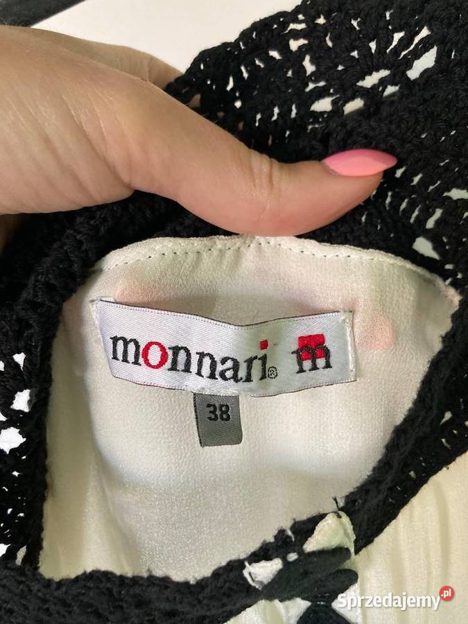 Nowa jedwabna elegancka midi sukienka Monnari M Rozmiar 38(M)