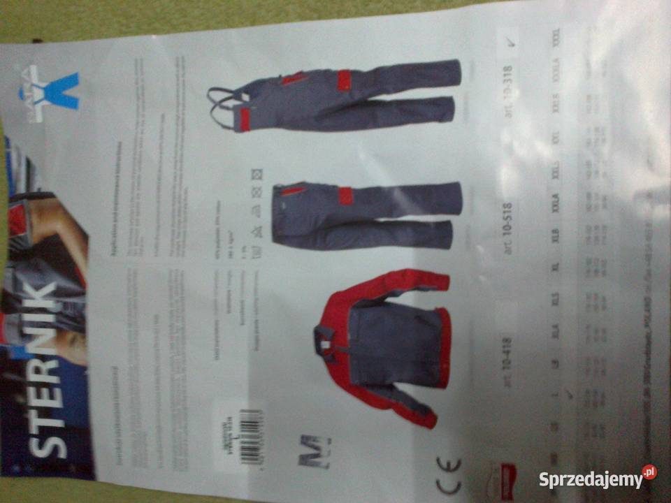 SPODNIE ROBOCZE OGRODNICZKI STERNIK 10318 Pobiedziska