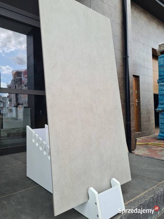 Płytki gres QUBUS GREY mat 60X120 gat 2 Opoczno