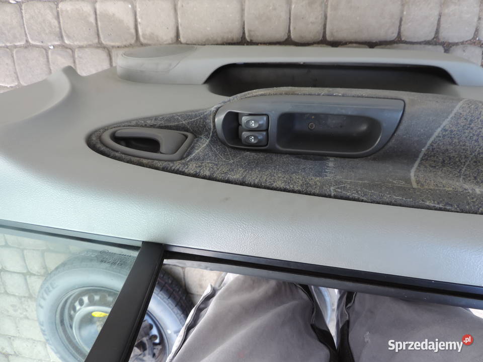 DRZWI LEWY PRZÓD RENAULT SCENIC 1 FL LAKIER małopolskie Nowy Sącz sprzedam