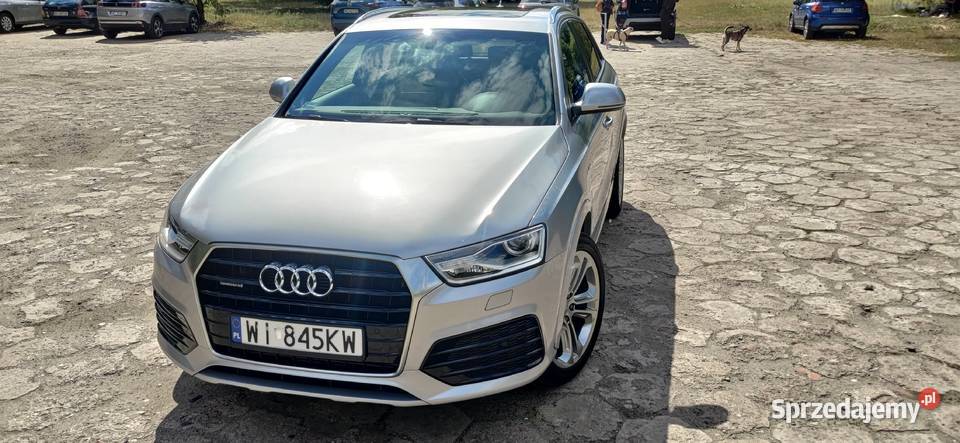 AUDI Q3 SLINE QUATTRO 2018 benzyna 20 litra 200 Samochody osobowe Warszawa
