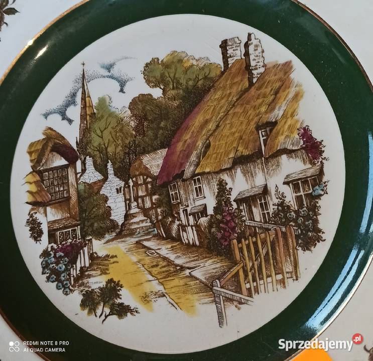 Patera Ascot Service Plate By Wood Sons England pomorskie Gdańsk