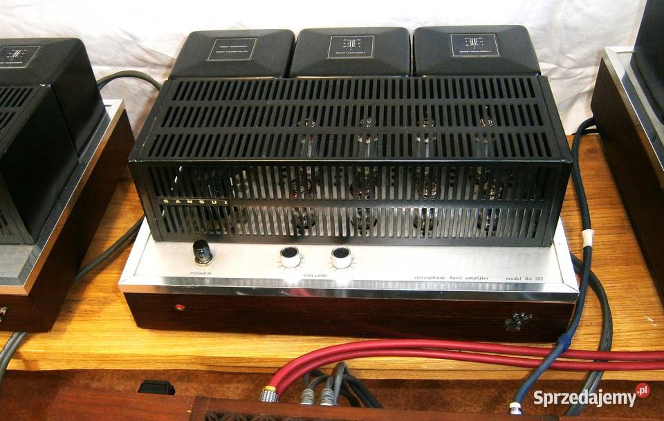 sansui ca303 ba303 ba202 x 2 coral bx1500 Wzmacniacze i pokrewne Gromnik