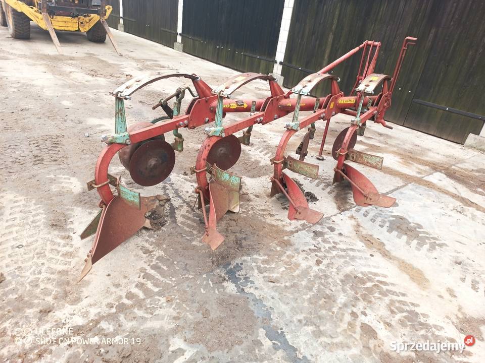 Pług Kverneland 4 skiby resor non stop overum ze Rostkowo