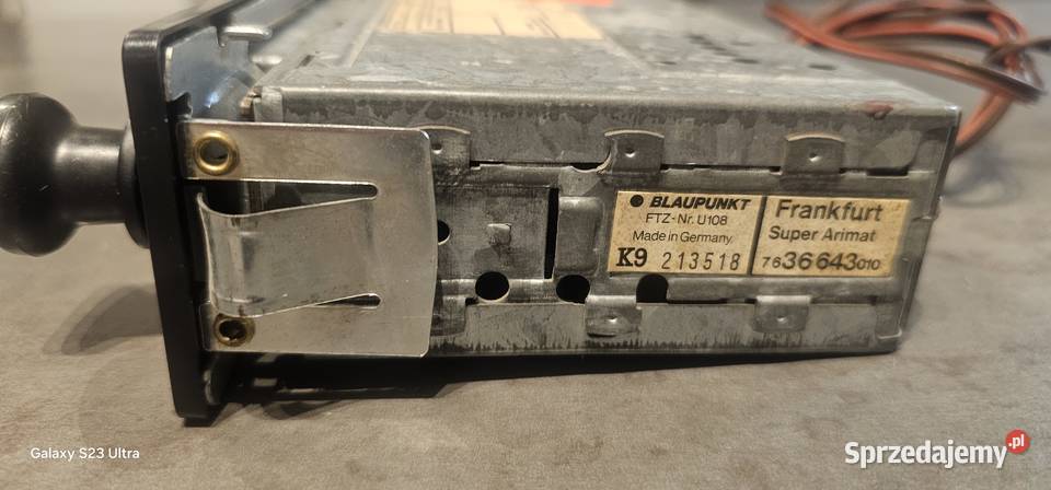 Blaupunkt frankfurt super arimat Radioodtwarzacze Pniewy