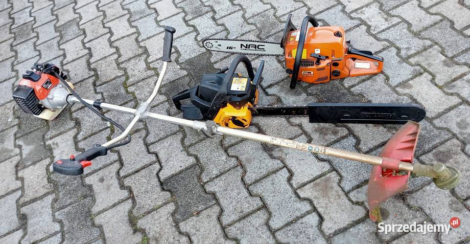 Piły spalinowe kosa spalinowa zestaw Jaworzno