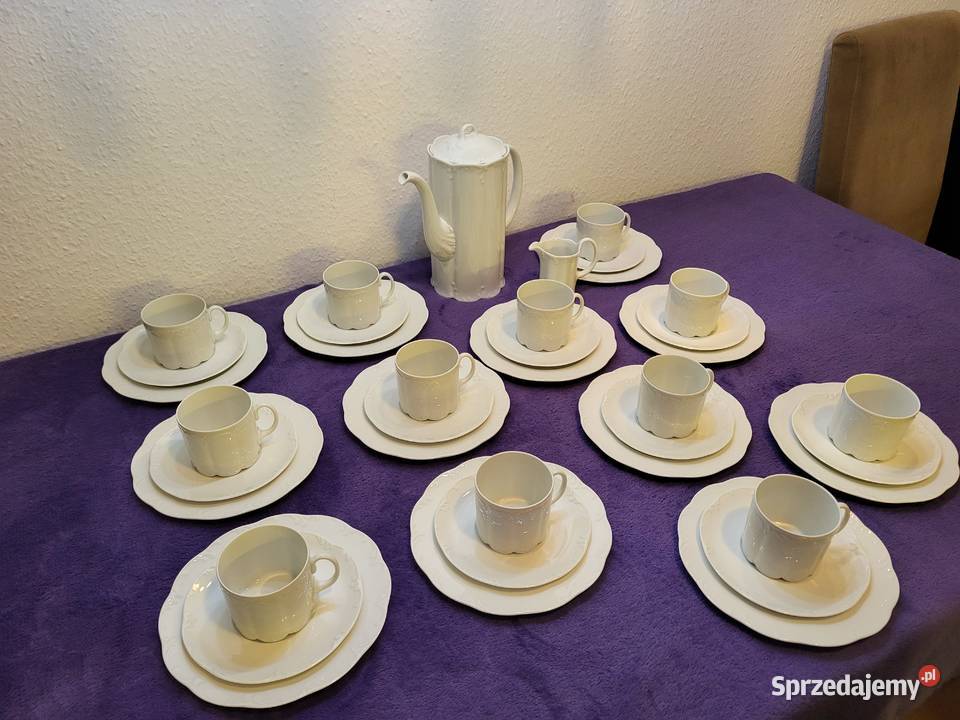 Serwis Rosenthal Classic Rose Monbijou White Toruń sprzedam