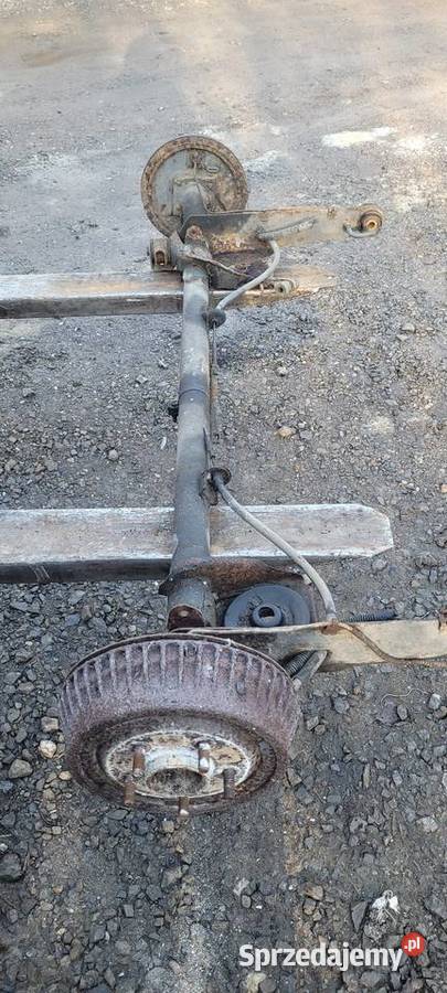 Belka oś na przyczepkę Goraj