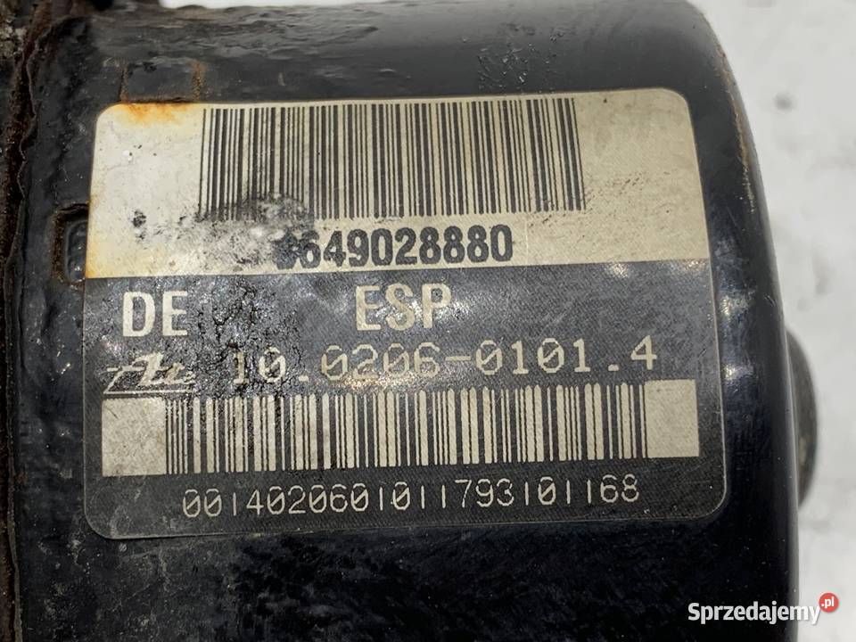 POMPA ABS CITROEN C3 I 9649028880 16 109 osobowe podkarpackie