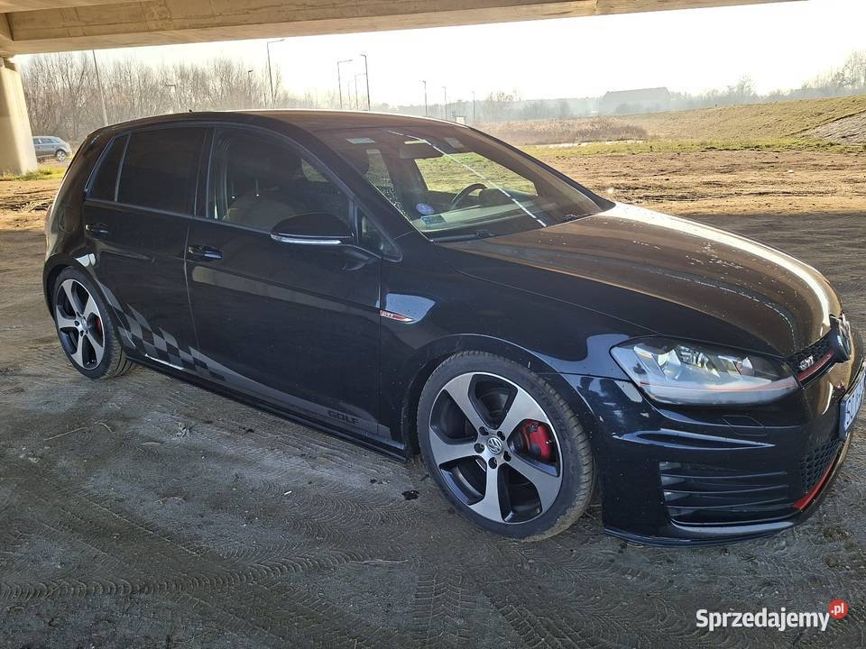 VW GOLF VII GTI 2017r SPRZEDAŻZAMIANAOPIS nieuszkodzony Golf Wrocław