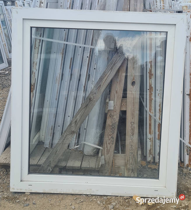 OKNA KacprzaK OKNO PCV 129x141 Używane Siedlce