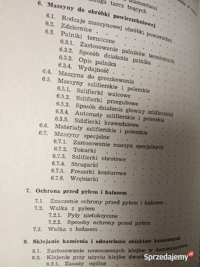 Kamieniarstwo książki używane kolekcjonerskie Warszawa