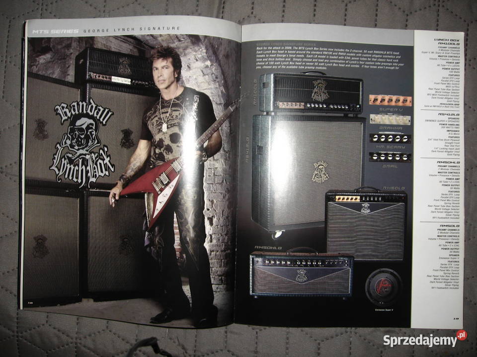 Randall 2009 Catalog MTS Valve Dynamic G3 Plus Gitary i akcesoria Kępice